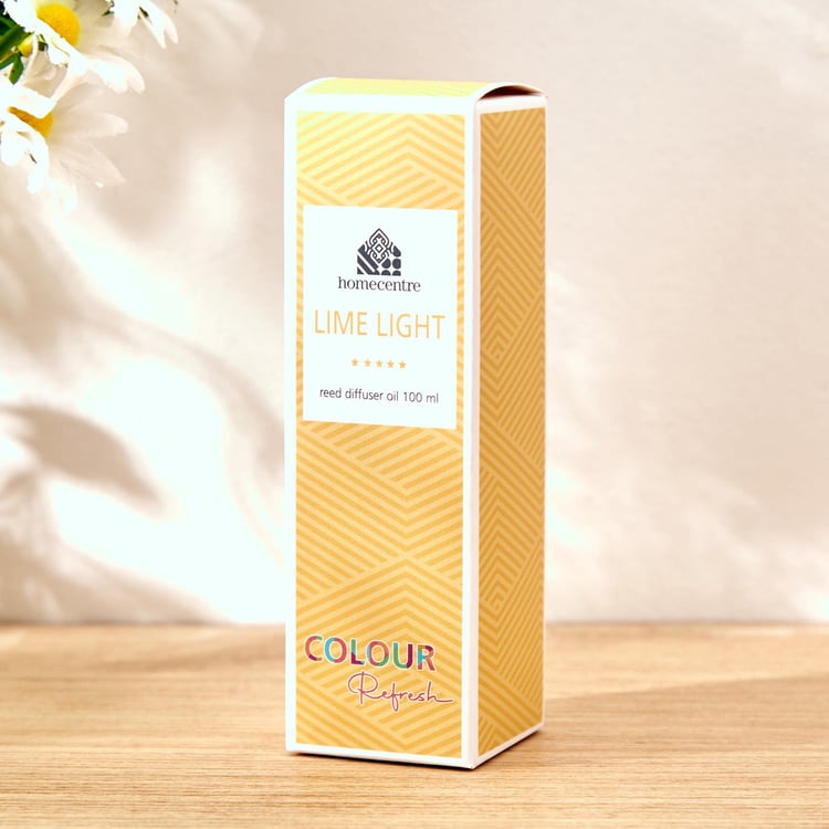 Colour Refresh Lime Light Reed Diffuser Oil - 100ml