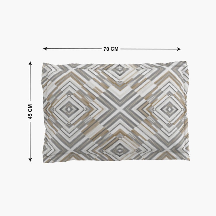 Rhapsody Burst Set of 2 Printed Pillow Covers - 70x45cm