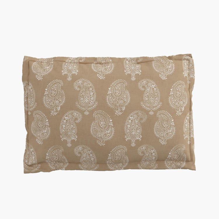 Rhapsody Amph Set of 2 Paisley Print Pillow Covers - 70x45cm