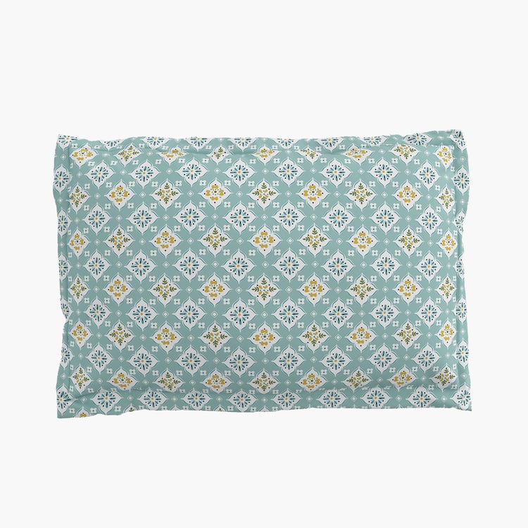 Rhapsody Remiss Set of 2 Floral Print Pillow Covers - 70x45cm