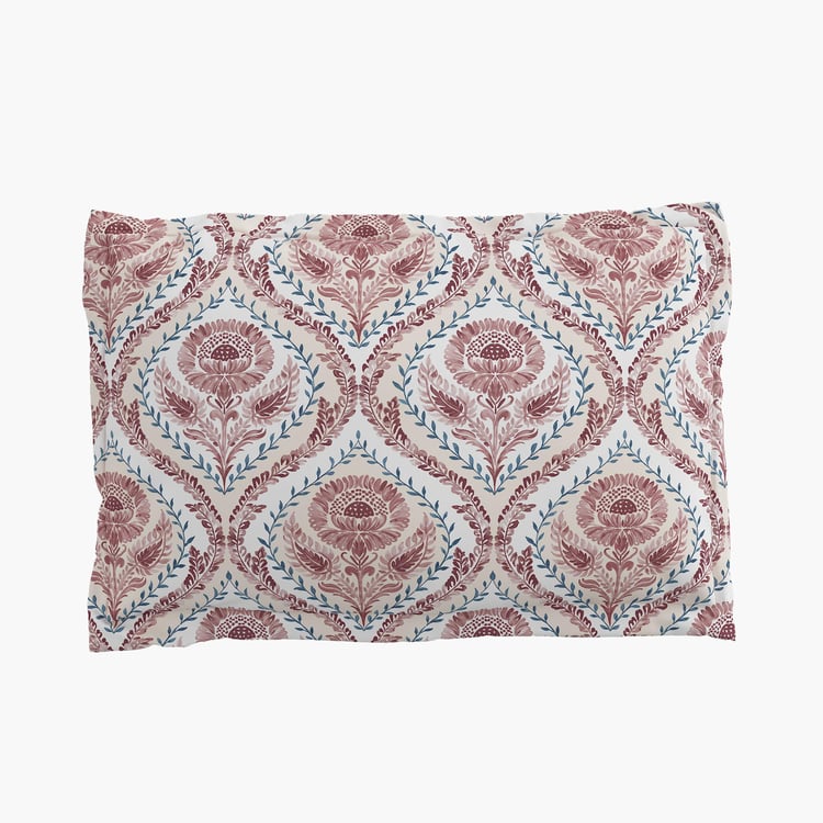 Rhapsody Cor Set of 2 Floral Print Pillow Covers - 70x45cm