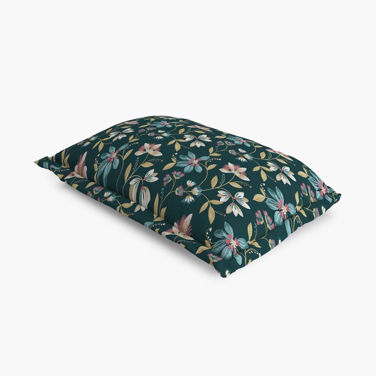 Rhapsody Mond Set of 2 Floral Print Pillow Covers - 70x45cm