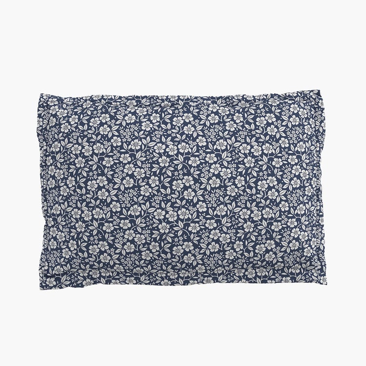 Rhapsody Remiss Set of 2 Floral Print Pillow Covers - 70x45cm