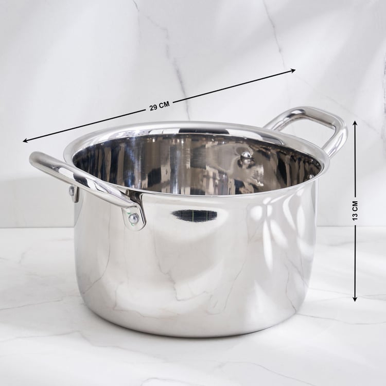 Adalyn Grit Stainless Steel Casserole - 3.5L