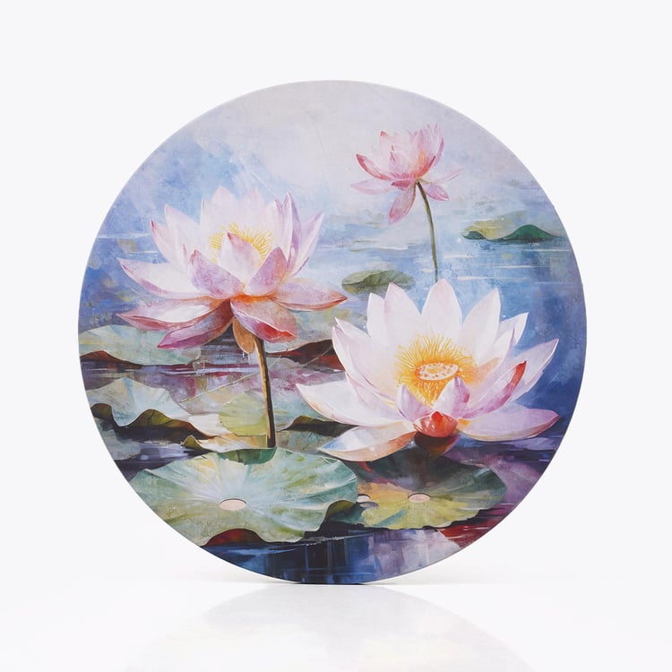 Brezza Set of 3 Canvas Blooming Lotus Picture Frames