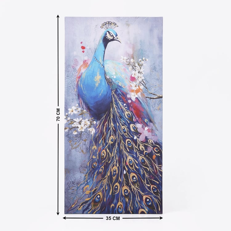 Brezza Monarch Set of 3 MDF Peacock with Wings Picture Frames