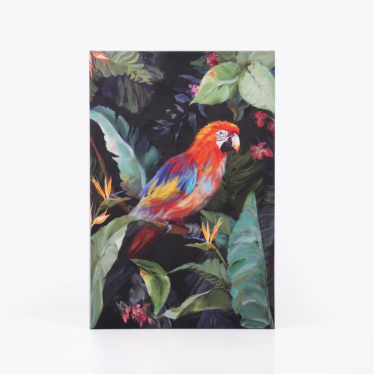 Corsica Brezza Set of 2 Canvas Bird Jungle Picture Frame - 40x60cm