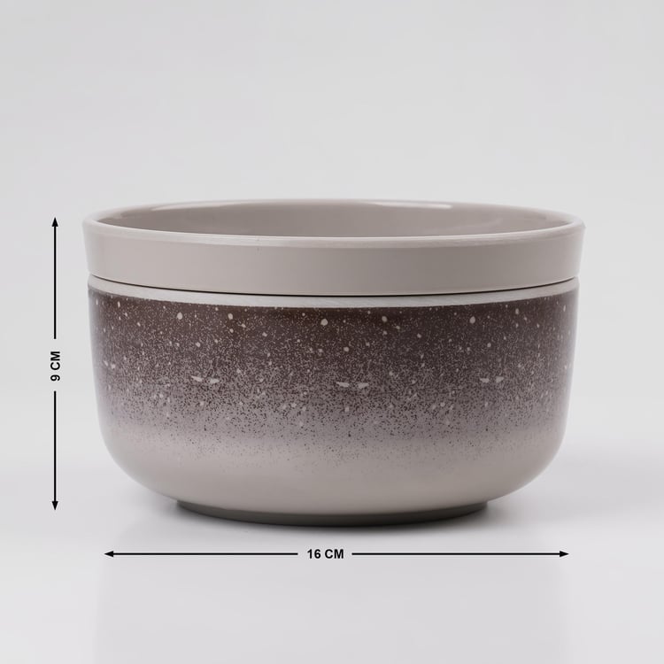 Meadows Melamine Serving Bowl with Lid - 1.1L