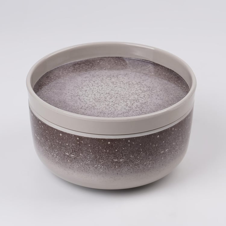 Meadows Melamine Serving Bowl with Lid - 1.1L