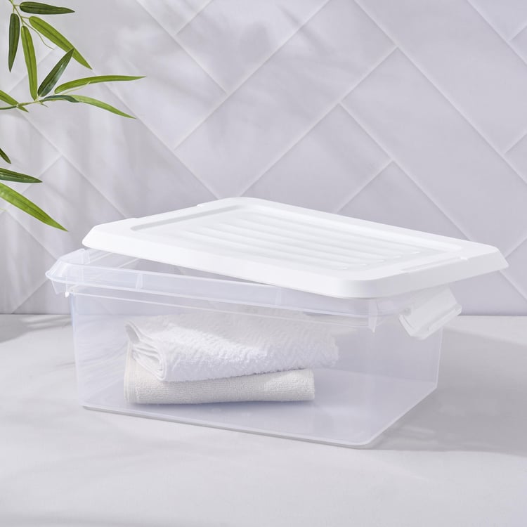 Omnia Secure Polypropylene Storage Box with Lid