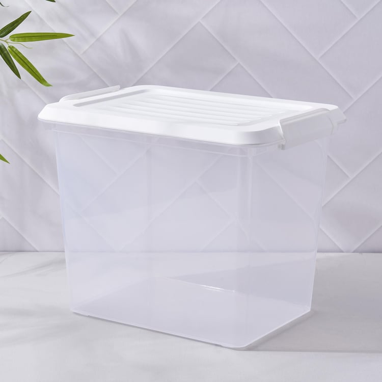 Omnia Secure Polypropylene Storage Box with Lid