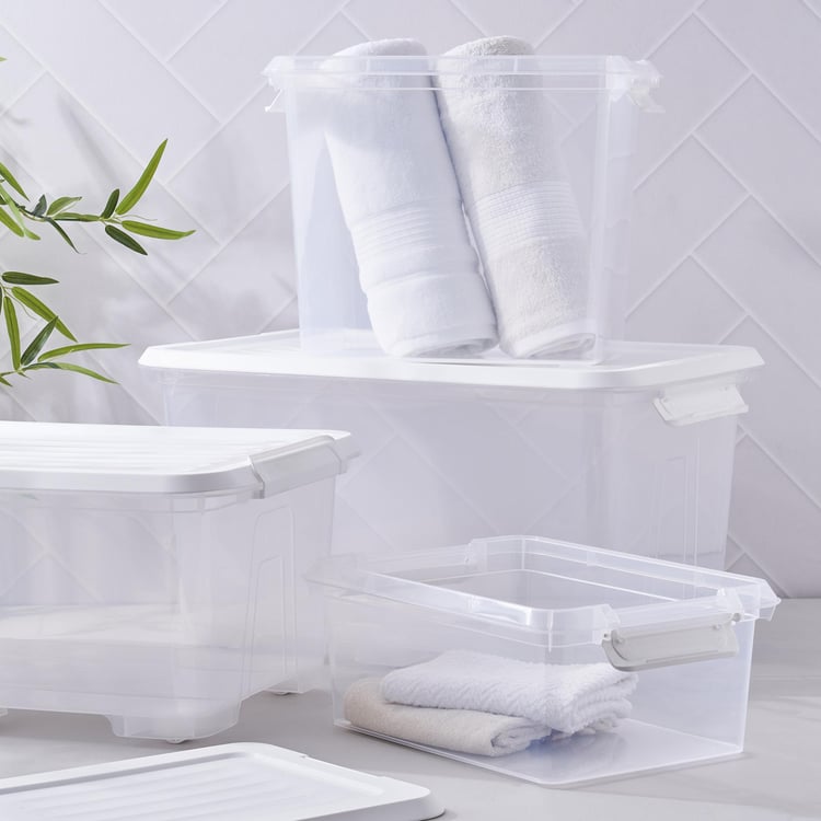 Omnia Secure Polypropylene Storage Box with Lid