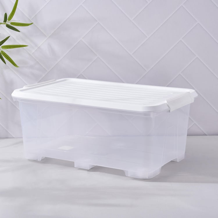 Omnia Secure Polypropylene Storage Box with Lid