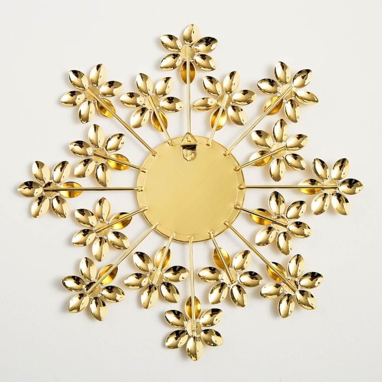 Corvus Glenza Metal Set of 3 Decorative Mirror Wall Arts