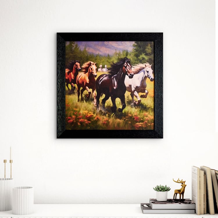 Aura MDF Kingdom The Great Horses Picture Frame - 32x32cm