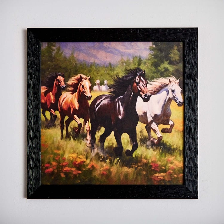 Aura MDF Kingdom The Great Horses Picture Frame - 32x32cm