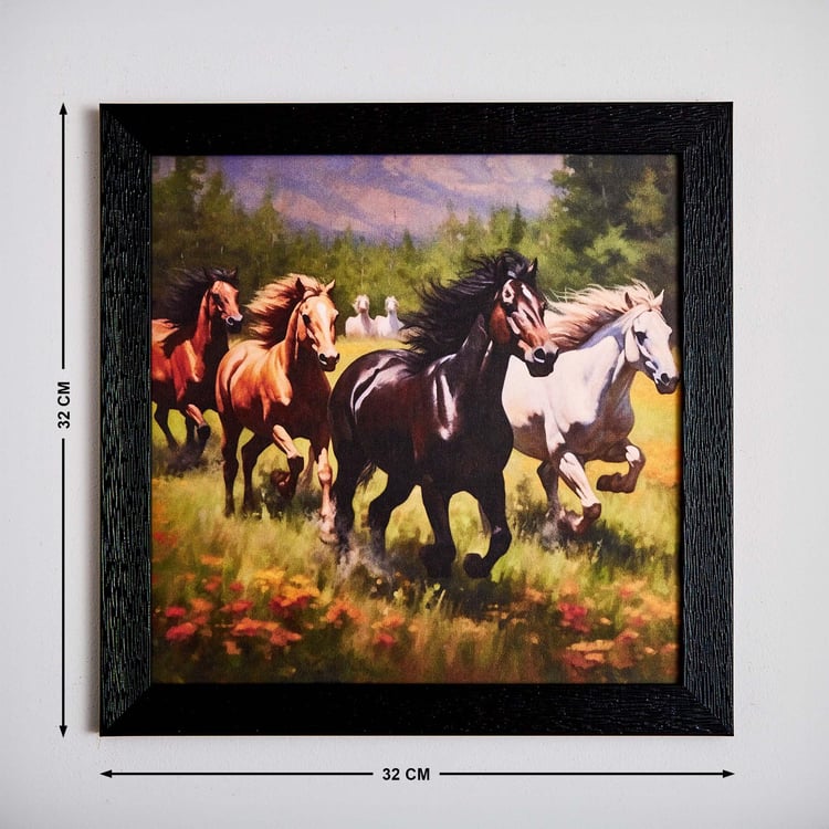 Aura MDF Kingdom The Great Horses Picture Frame - 32x32cm