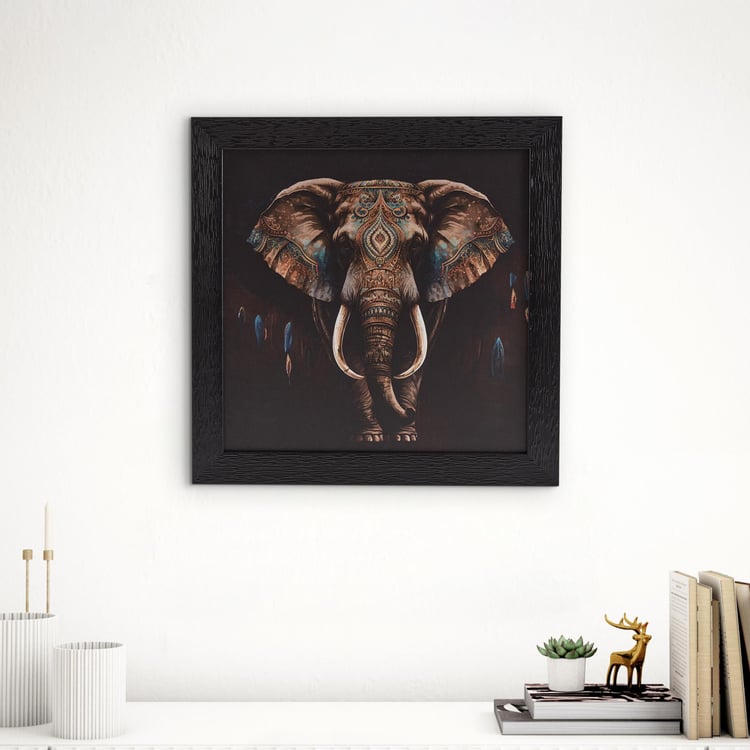 Aura Kingdom Elephant Picture Frame - 32x32cm