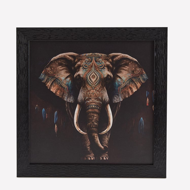 Aura Kingdom Elephant Picture Frame - 32x32cm