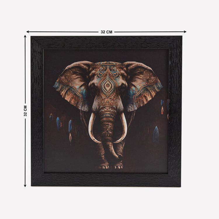 Aura Kingdom Elephant Picture Frame - 32x32cm