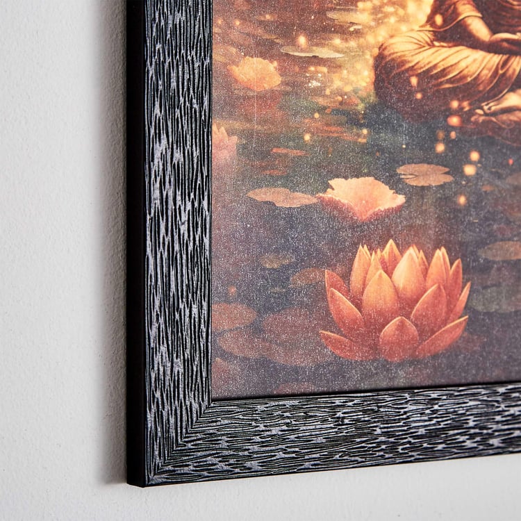 Aura MDF Serene Buddha Picture Frame - 32x32cm