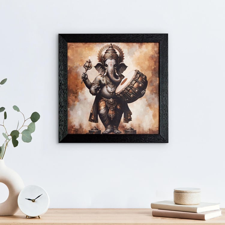 Aura MDF Tranquil Ganesha Picture Frame - 32x32cm