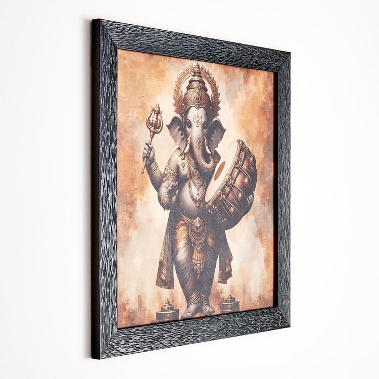 Aura MDF Tranquil Ganesha Picture Frame - 32x32cm