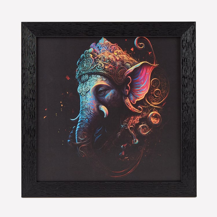 Aura Tranquil Ganesha Picture Frame - 32x32cm