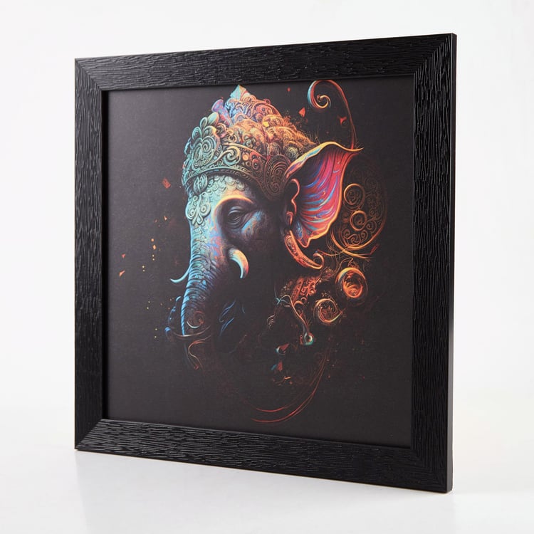 Aura Tranquil Ganesha Picture Frame - 32x32cm