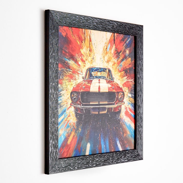 Aura MDF Wander Car Picture Frame - 32x32cm