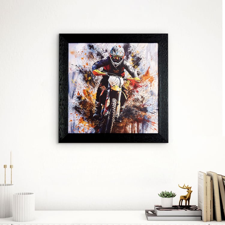 Aura MDF Wander Bikers Picture Frame - 32x32cm