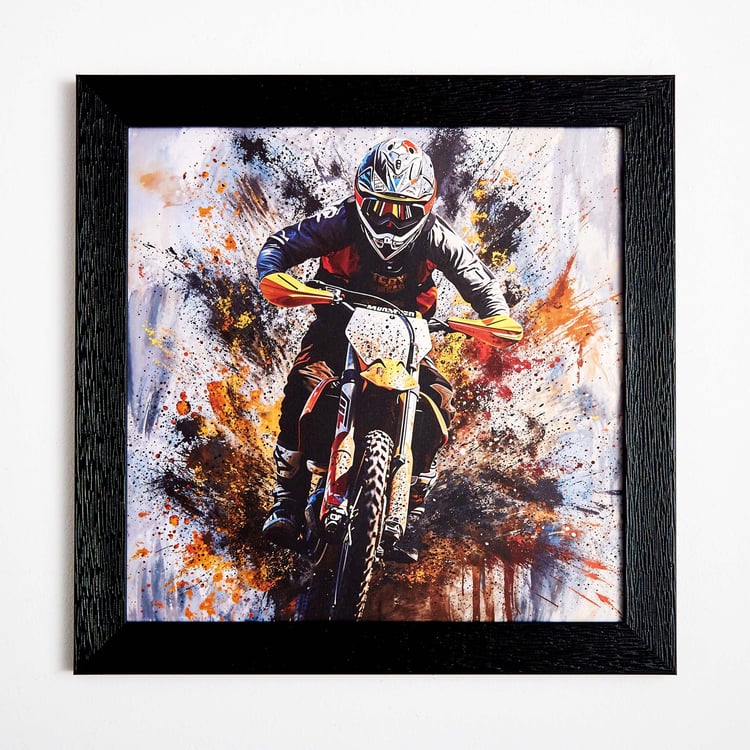 Aura MDF Wander Bikers Picture Frame - 32x32cm