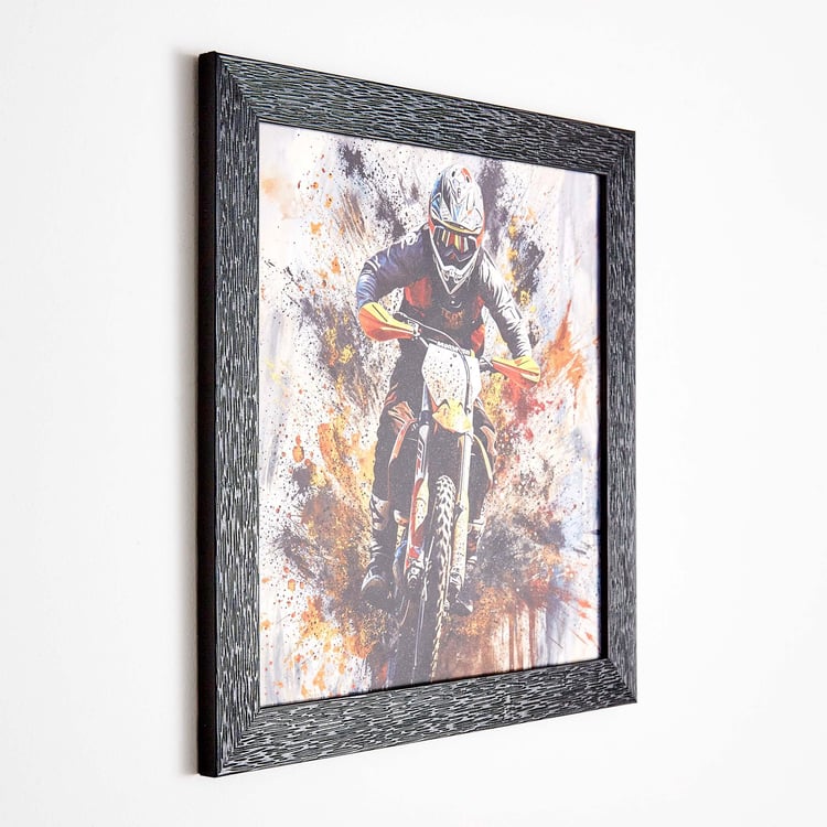 Aura MDF Wander Bikers Picture Frame - 32x32cm