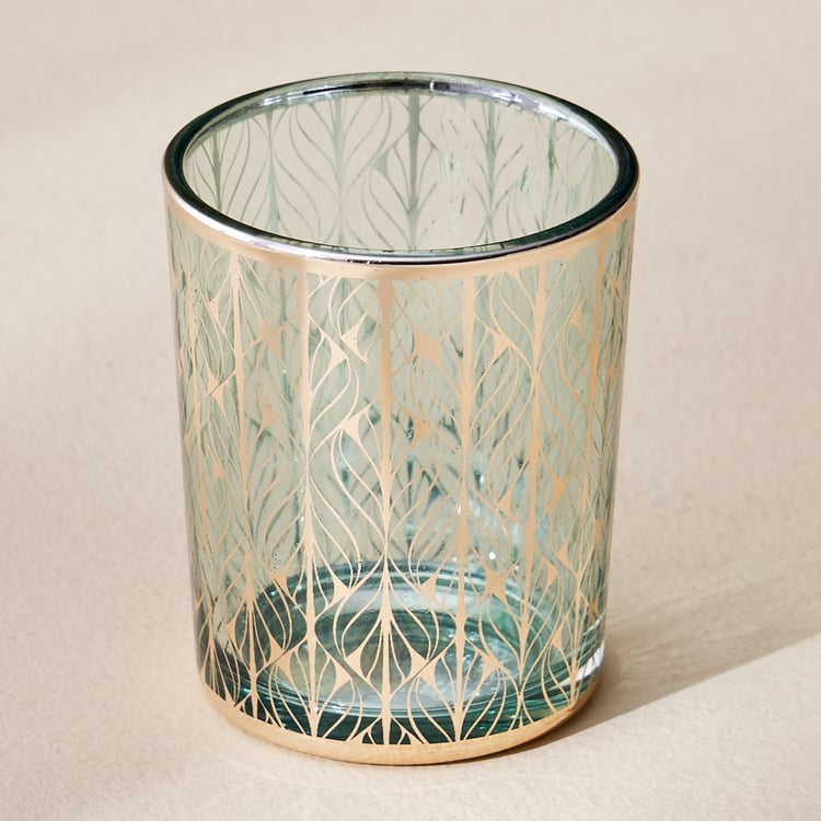 Splendid Goldcrest Glen Set of 3 Glass T-Light Holder