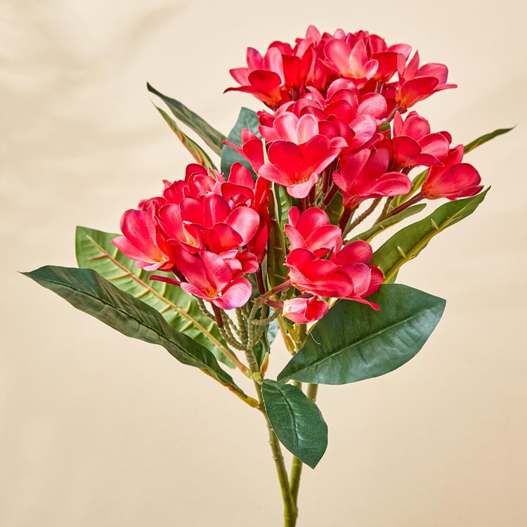 Botanical Artificial Frangipani Flower - 80cm