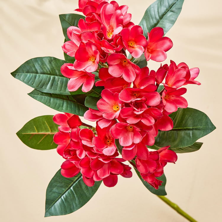 Botanical Artificial Frangipani Flower - 80cm