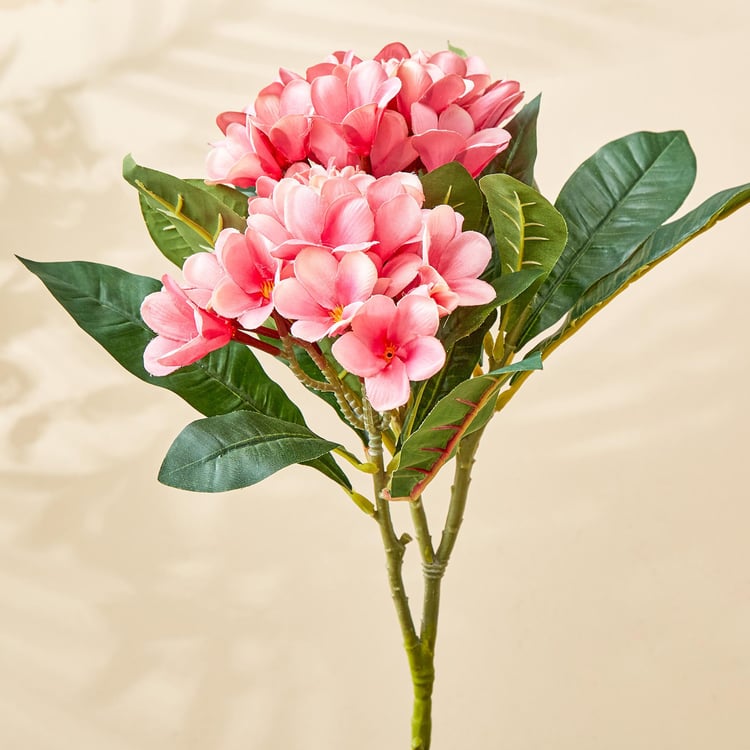 Botanical Artificial Frangipani Flower - 80cm