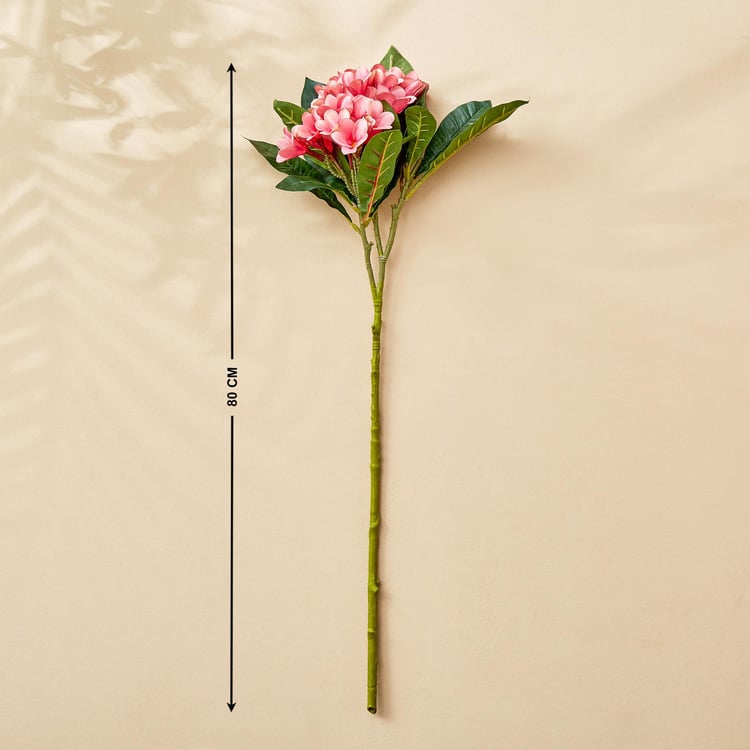 Botanical Artificial Frangipani Flower - 80cm