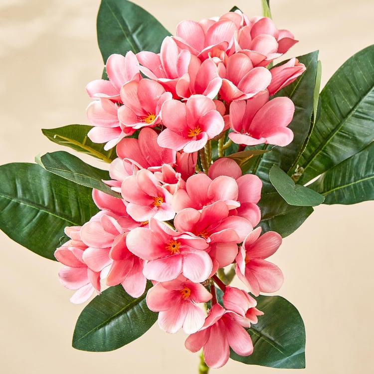 Botanical Artificial Frangipani Flower - 80cm