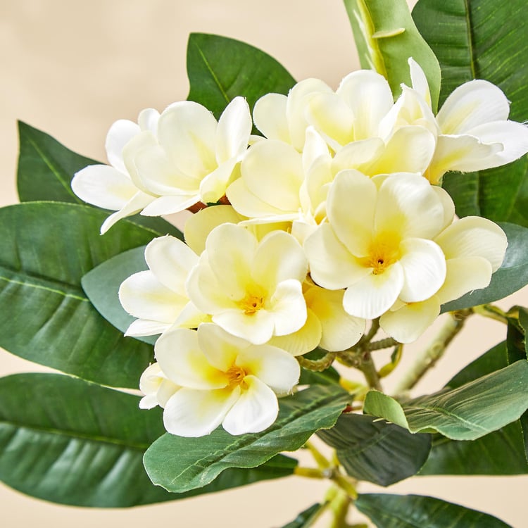 Botanical Artificial Frangipani Flower - 80cm