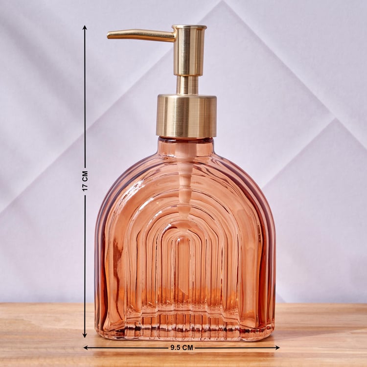 Nova Townsquare Asra Glass Soap Dispenser