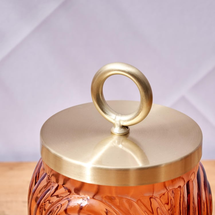 Nova Townsquare Asra Glass Cotton Jar