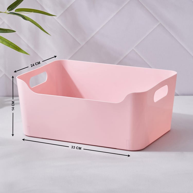 Spinel Dune Polypropylene Storage Basket
