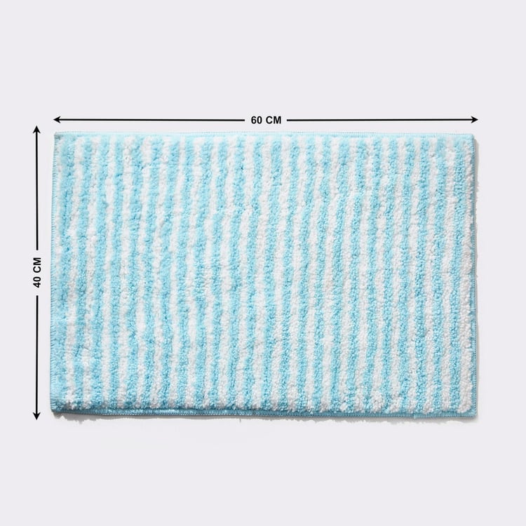 Spinel Adhoc Striped Bath Mat - 60x40cm