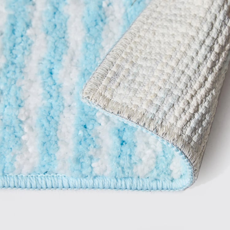 Spinel Adhoc Striped Bath Mat - 60x40cm