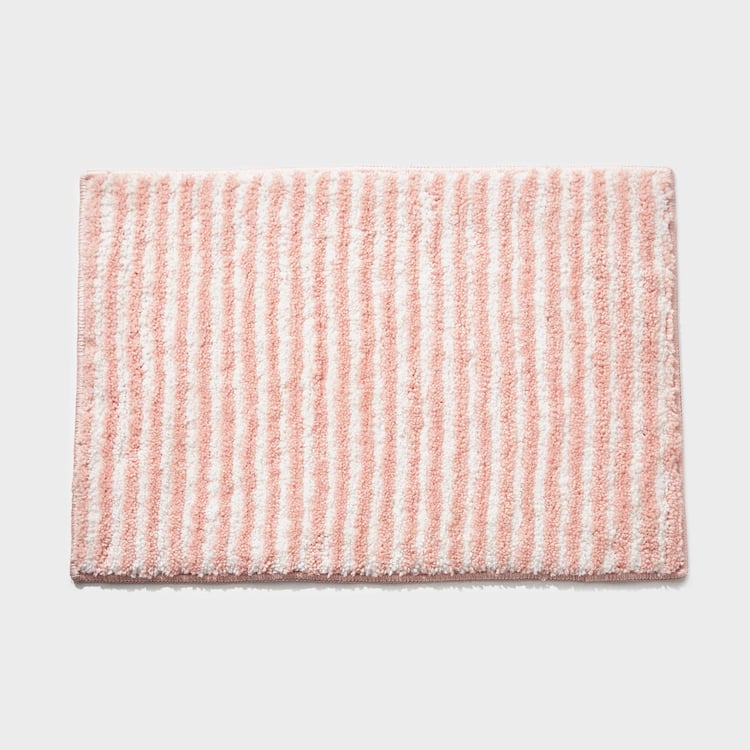 Spinel Adhoc Striped Bath Mat - 60x40cm