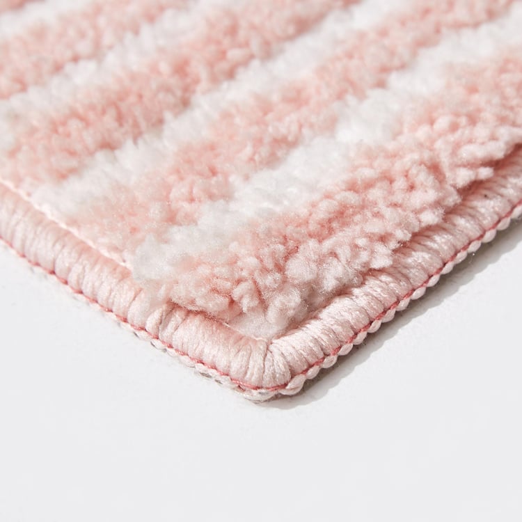 Spinel Adhoc Striped Bath Mat - 60x40cm