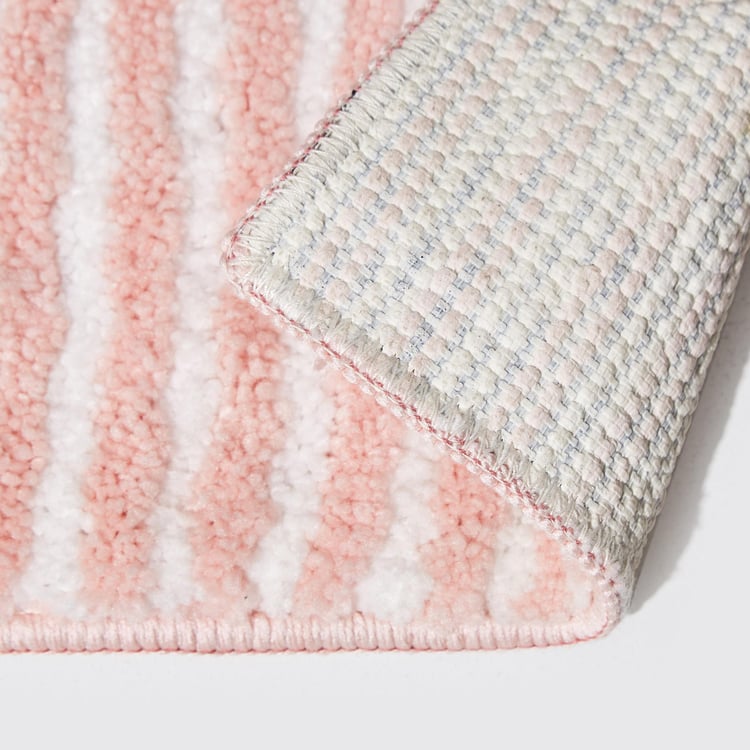 Spinel Adhoc Striped Bath Mat - 60x40cm