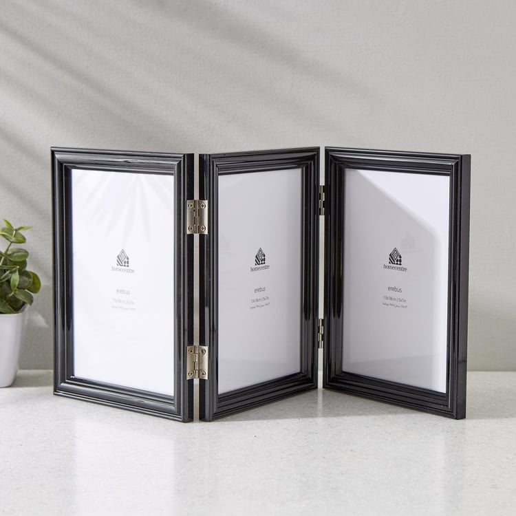 Sepia Detroit Set of 3 Foldable Photo Frames - 45x20cm