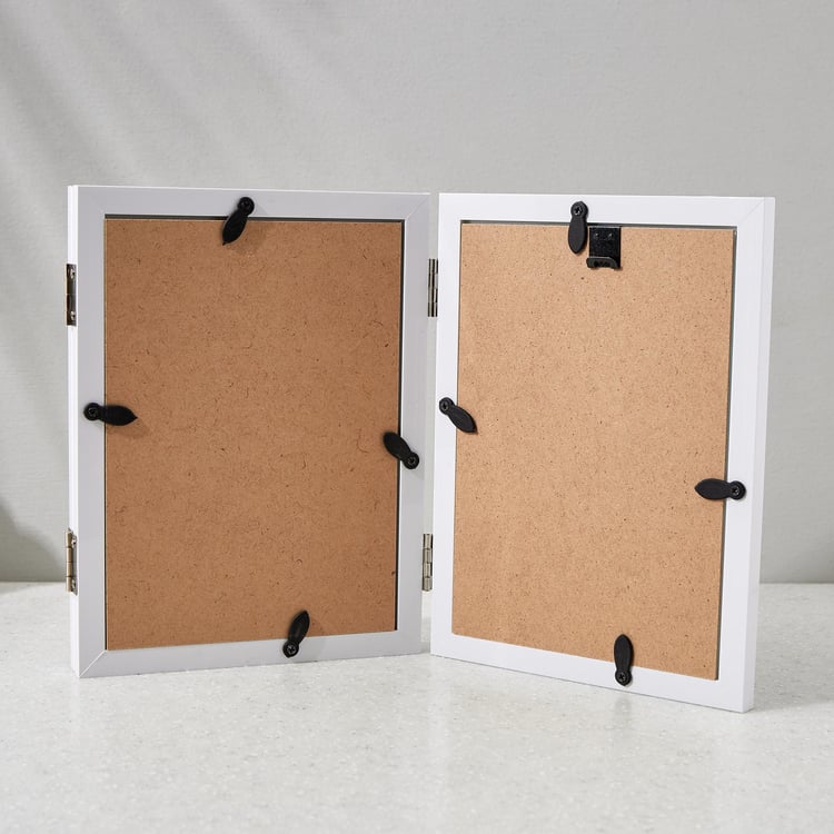 Sepia Lucas Set of 3 Foldable Photo Frames - 20x46cm